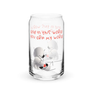 Can-Shaped Glass - 16oz