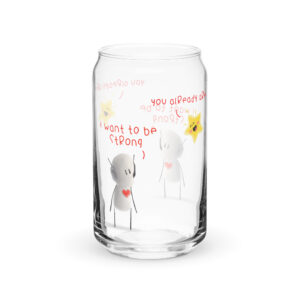 Can-Shaped Glass - 16oz