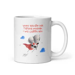 White Glossy Mug - 11oz